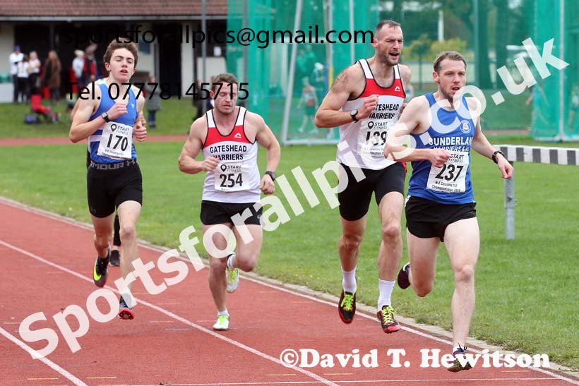 One mile, NECAA Open Meeting, Morpeth, Sunday, October 18th. David T. Hewitson/Sports for All Pics